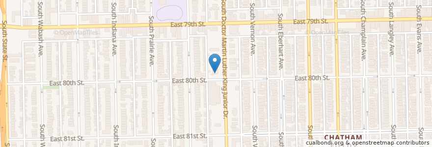 Mapa de ubicacion de Ephphatha Lutheran Church of the Deaf en Verenigde Staten, Illinois, Chicago.