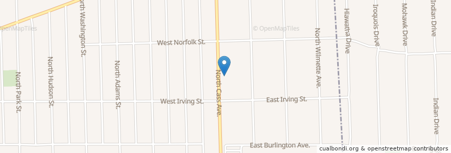 Mapa de ubicacion de Westmont Alliance Church en Amerika Syarikat, Illinois, Dupage County, Westmont.