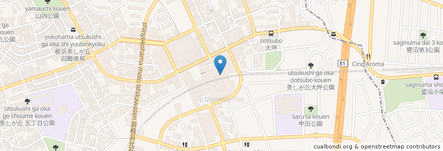 Mapa de ubicacion de Soup Stock Tokyo en Japón, Prefectura De Kanagawa, Yokohama, 青葉区.