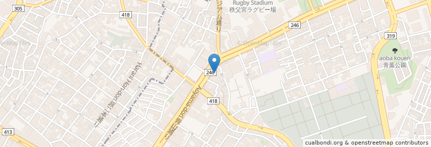 Mapa de ubicacion de マツモトキヨシ en Japan, Tokio.