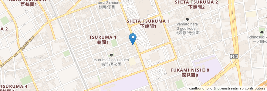 Mapa de ubicacion de Owlet en Japan, Kanagawa Prefecture, Yamato.