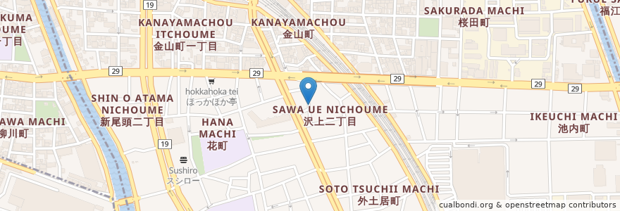 Mapa de ubicacion de はぁと調剤薬局 en Japan, Aichi Prefecture, Nagoya, Atsuta Ward.