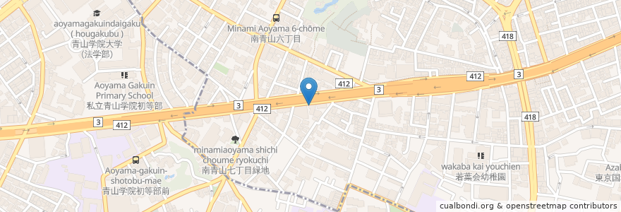 Mapa de ubicacion de Toramangen en 日本, 东京都/東京都, 渋谷区.