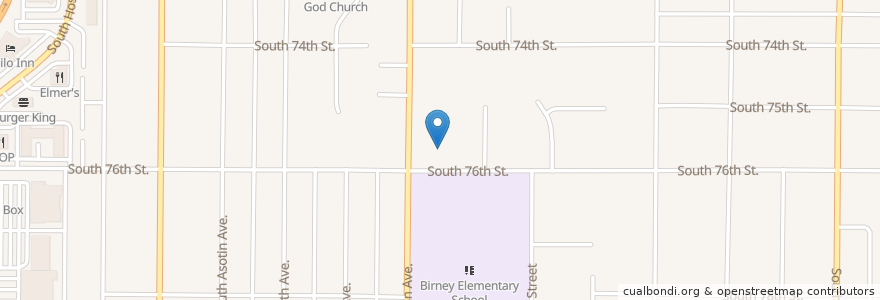 Mapa de ubicacion de United Lutheran Church en Estados Unidos De América, Washington, Pierce County, Tacoma.