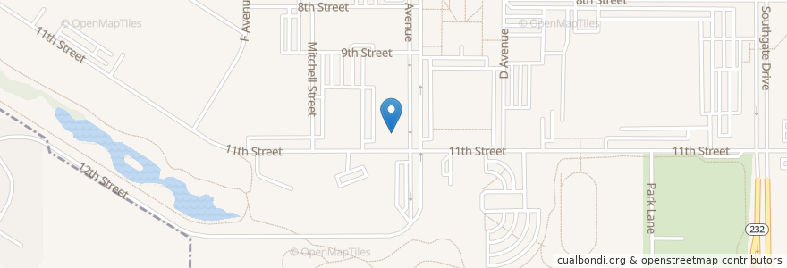 Mapa de ubicacion de Hillfield Catholic Chapel en United States, Utah, Davis County.
