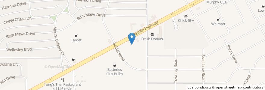 Mapa de ubicacion de Southwest Preparatory School en ایالات متحده آمریکا, تگزاس, Bexar County, San Antonio.