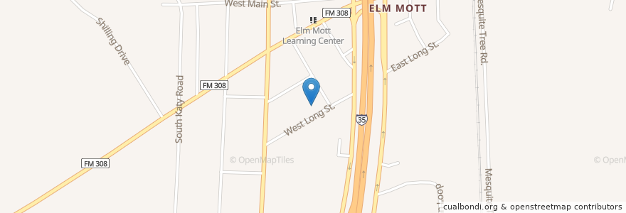 Mapa de ubicacion de Lakeview Academy en Stati Uniti D'America, Texas, Mclennan County.