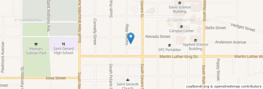 Mapa de ubicacion de Holy Redeemer Church en Amerika Syarikat, Texas, Bexar County, San Antonio.