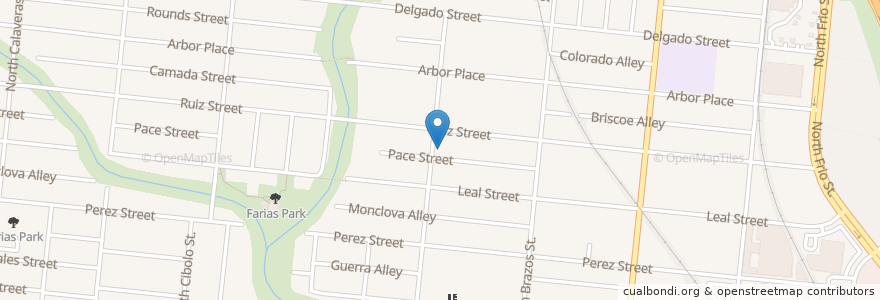 Mapa de ubicacion de Saint Agnes Catholic Church en Amerika Syarikat, Texas, Bexar County, San Antonio.