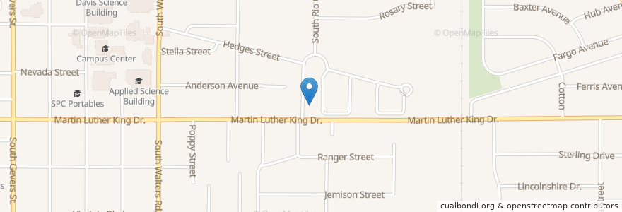 Mapa de ubicacion de Newly Blessed Baptist Church en Vereinigte Staaten Von Amerika, Texas, Bexar County, San Antonio.