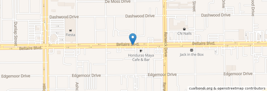 Mapa de ubicacion de New Jerusalem Pentecostal Church en Estados Unidos Da América, Texas, Houston, Harris County.