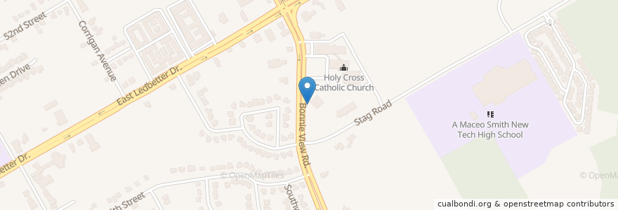 Mapa de ubicacion de Dallas Fellowship Seventh Day Adventist Church en United States, Texas, Dallas, Dallas County.