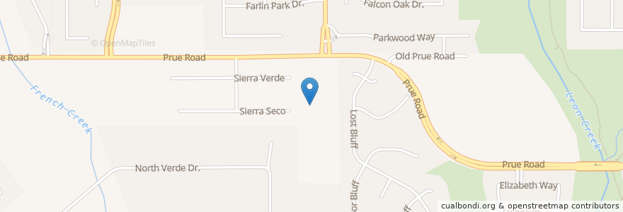 Mapa de ubicacion de Grace Christian School en Estados Unidos Da América, Texas, Bexar County, San Antonio.