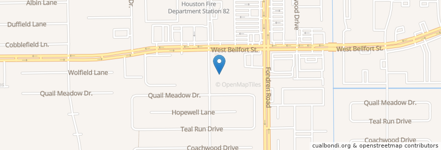 Mapa de ubicacion de Congregation Beth Rambam en 미국, 텍사스, Houston, Harris County.