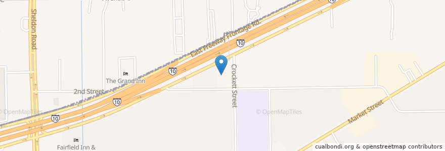 Mapa de ubicacion de Old River Terrace United Methodist Church en ایالات متحده آمریکا, تگزاس, Harris County.