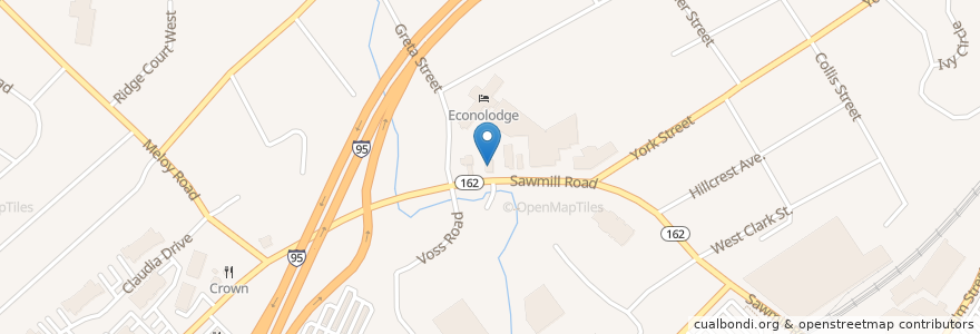 Mapa de ubicacion de Nick’s Luncheonette en 美利坚合众国/美利堅合眾國, 康涅狄格州 / 康乃狄克州, New Haven County, West Haven.