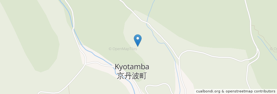 Mapa de ubicacion de 京丹波町 en 日本, 京都府, 船井郡, 京丹波町.