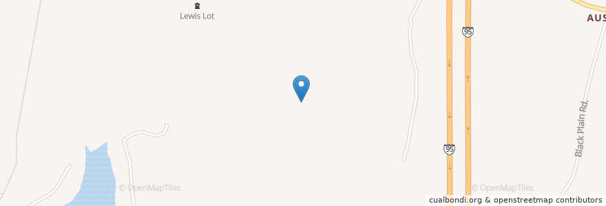 Mapa de ubicacion de Lewis Lot en Amerika Syarikat, Pulau Rhode, Washington County, Exeter.