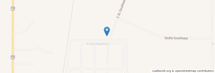 Mapa de ubicacion de Mount Zion Cemetery en États-Unis D'Amérique, Oklahoma, Carter County, Ardmore.