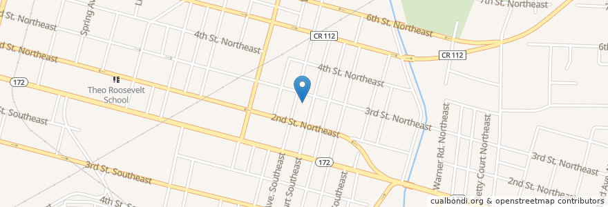 Mapa de ubicacion de First Church of God en Stati Uniti D'America, Ohio, Stark County, Canton.