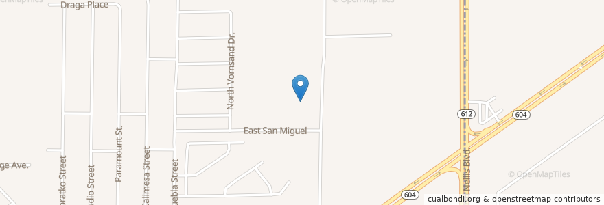Mapa de ubicacion de Mary and Zel Lowman Elementary School en Amerika Birleşik Devletleri, Nevada, Clark County, Sunrise Manor.