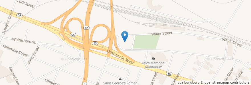 Mapa de ubicacion de Insight House en 미국, 뉴욕, Oneida County, City Of Utica.