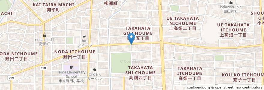 Mapa de ubicacion de ぽん太 en اليابان, 愛知県, 名古屋市, 中川区.