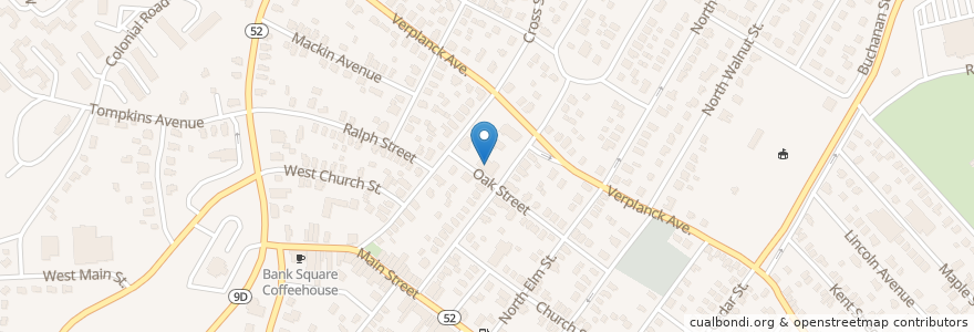 Mapa de ubicacion de Saint Johns Parochial School en Estados Unidos Da América, Nova Iorque, Dutchess County, Town Of Fishkill, Beacon.