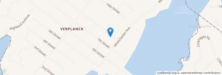 Mapa de ubicacion de Saint Patrick's Parochial School en 美利坚合众国/美利堅合眾國, 纽约州 / 紐約州, Westchester County, Cortlandt, Verplanck.