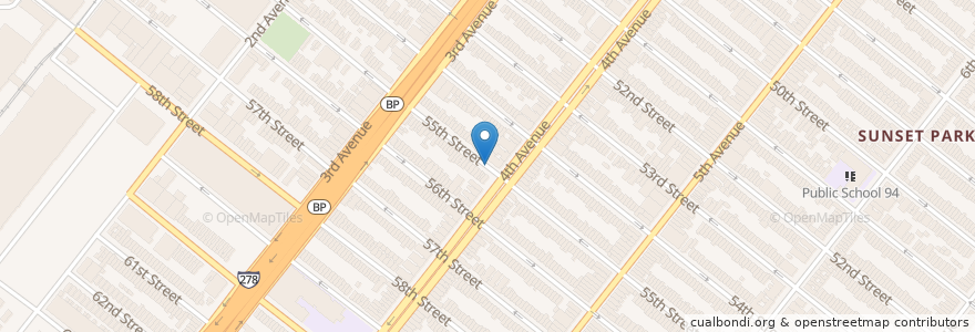 Mapa de ubicacion de Emmanuel Pentecostal Church en Stati Uniti D'America, New York, New York, Brooklyn.