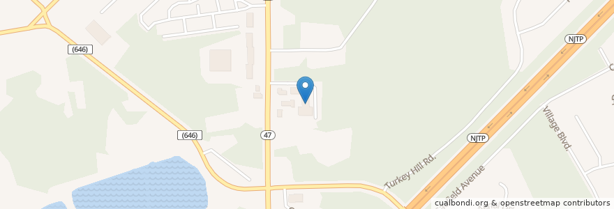 Mapa de ubicacion de Holy Trinity Regional School en Estados Unidos Da América, Nova Jérsei, Gloucester County.