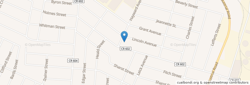 Mapa de ubicacion de Nathan Hale Elementary School en Amerika Syarikat, New Jersey, Middlesex County, Carteret.