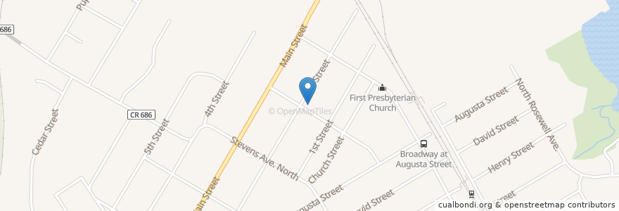 Mapa de ubicacion de Everlasting Strength Ministries Hope Chapel en Amerika Syarikat, New Jersey, Middlesex County, South Amboy.