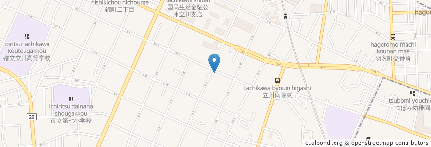 Mapa de ubicacion de System24 en 日本, 东京都/東京都, 立川市.
