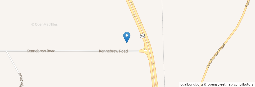 Mapa de ubicacion de Pleasant Grove Church en United States, Mississippi, Hinds County.