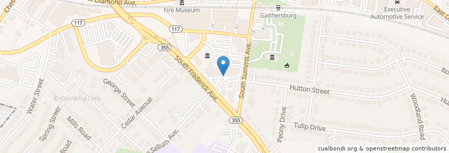 Mapa de ubicacion de Saint Martins School en United States, Maryland, Montgomery County, Gaithersburg.