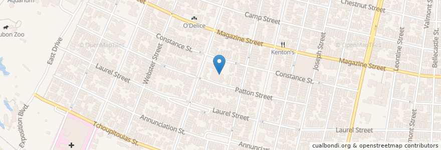 Mapa de ubicacion de Saint Francis Assisi School en ایالات متحده آمریکا, لوئیزیانا, Orleans Parish, New Orleans.