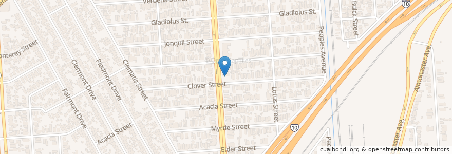 Mapa de ubicacion de New Orleans Central Seventh Day Adventist Church en ایالات متحده آمریکا, لوئیزیانا, Orleans Parish, New Orleans.