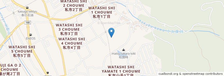 Mapa de ubicacion de 交野市 en 日本, 大阪府, 交野市.