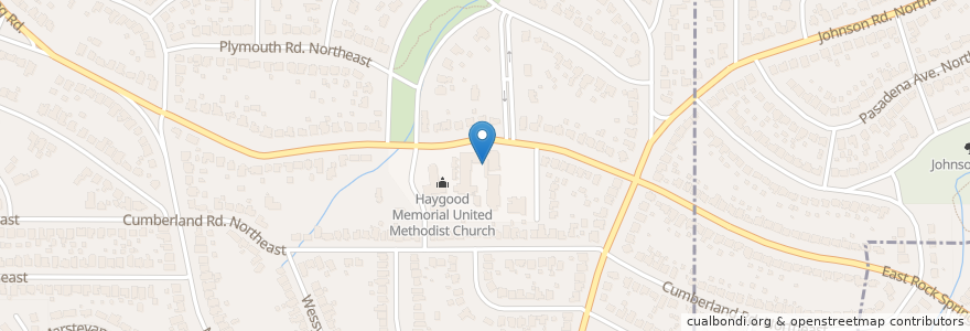 Mapa de ubicacion de Morningside Elementary School en 美利坚合众国/美利堅合眾國, 喬治亞州, Fulton County, Atlanta.