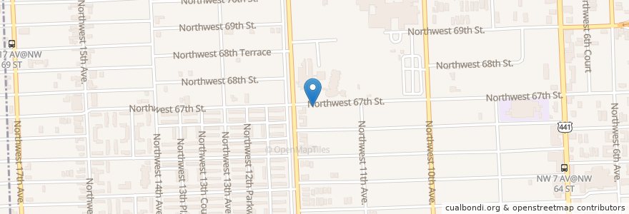 Mapa de ubicacion de Saint Holmes School en Amerika Syarikat, Florida, Miami-Dade County, Miami.