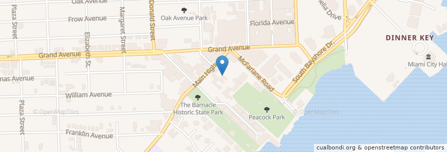Mapa de ubicacion de Saint Stephens School en Amerika Birleşik Devletleri, Florida, Miami-Dade County, Miami.