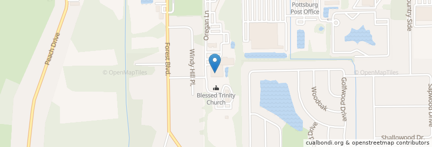 Mapa de ubicacion de Trinity Academy en United States, Florida, Duval County, Jacksonville.