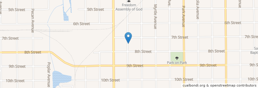 Mapa de ubicacion de Seventh Day Adventist Church of Sanford en États-Unis D'Amérique, Floride, Seminole County, Sanford.