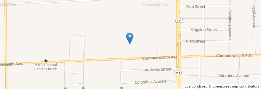 Mapa de ubicacion de Sister Clara Muhammad Elementary School en United States, Florida, Duval County, Jacksonville.