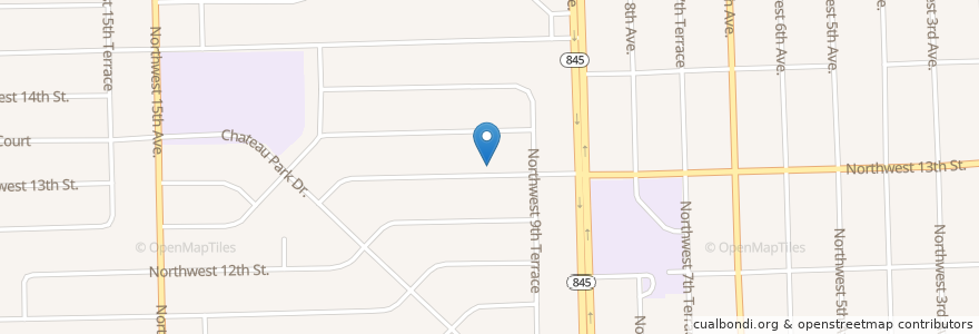 Mapa de ubicacion de Good Day School en 美利坚合众国/美利堅合眾國, 佛罗里达州/佛羅里達州, Broward County, Fort Lauderdale.