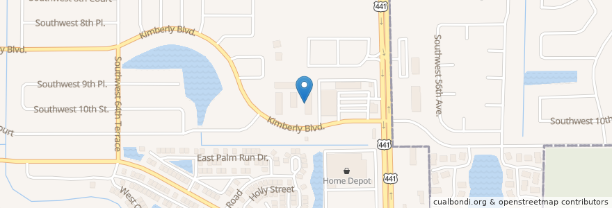 Mapa de ubicacion de North Lauderdale Christian School en Estados Unidos De América, Florida, Broward County, Margate, North Lauderdale.