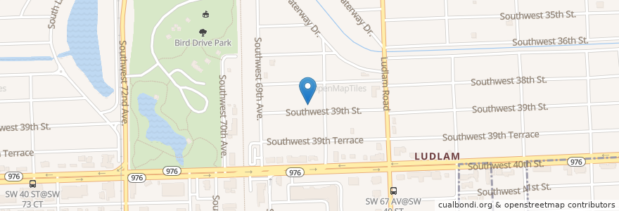 Mapa de ubicacion de Words of Life Fellowship Church en Stati Uniti D'America, Florida, Contea Di Miami-Dade.