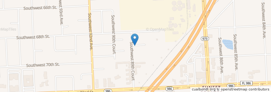 Mapa de ubicacion de Filadel Fia Christian School en アメリカ合衆国, フロリダ州, マイアミ・デイド郡.