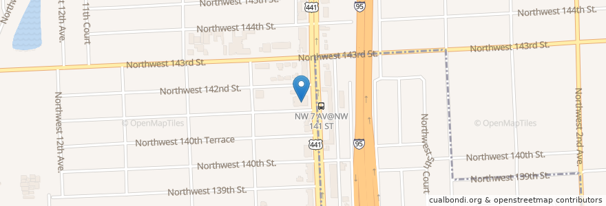 Mapa de ubicacion de Saint Phillips Guardian Angel Day Care en アメリカ合衆国, フロリダ州, マイアミ・デイド郡, North Miami.